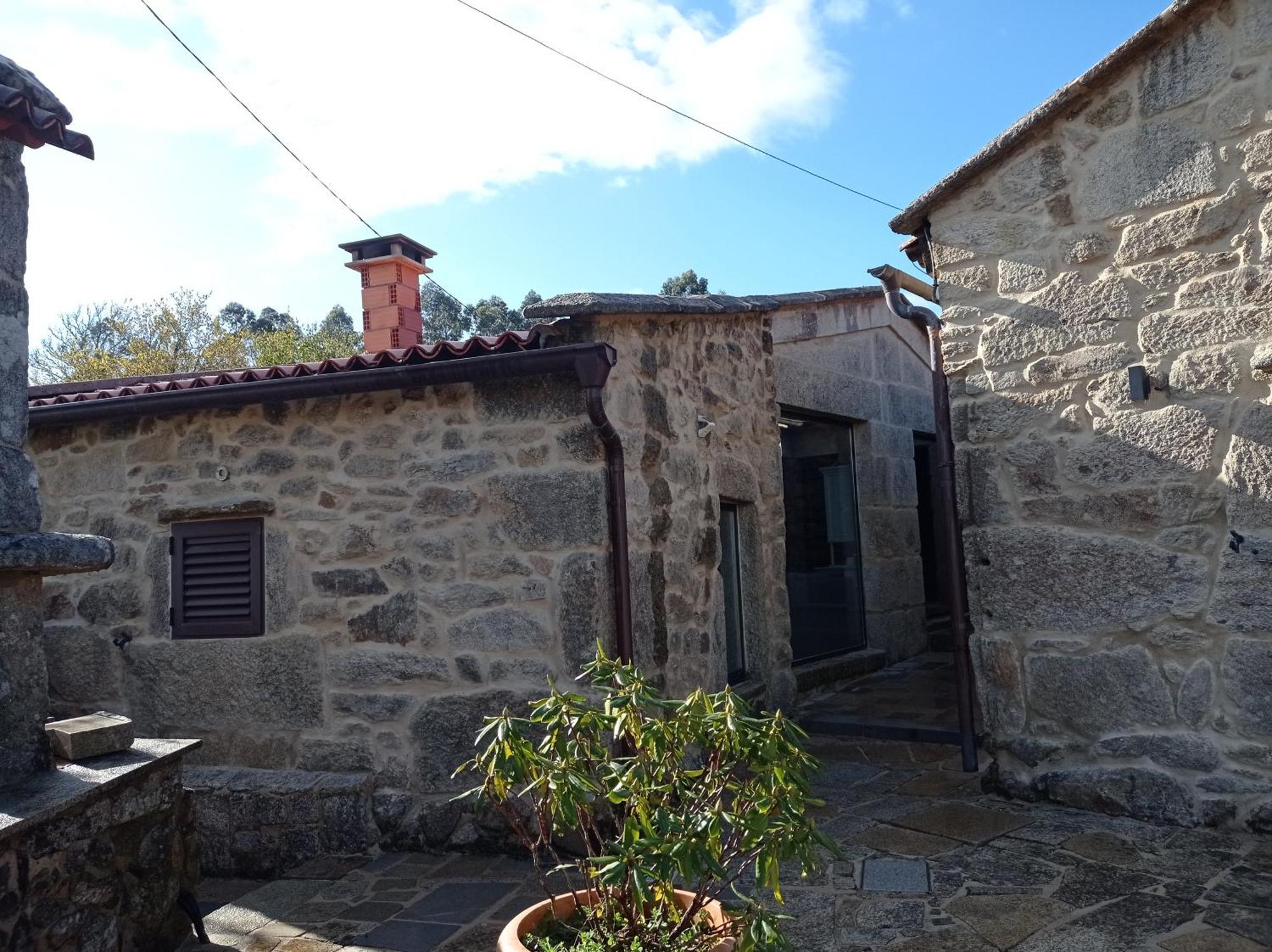 casa rustica bicaño Meis Exterior foto