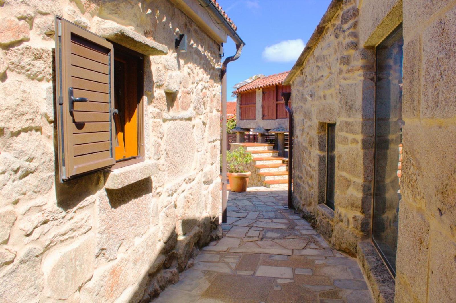 casa rustica bicaño Meis Exterior foto
