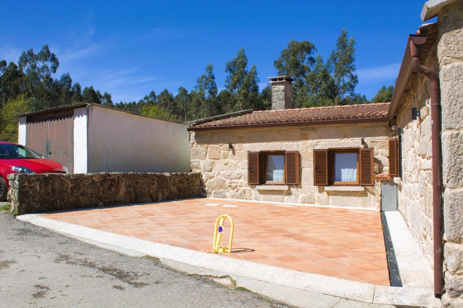 casa rustica bicaño Meis Exterior foto